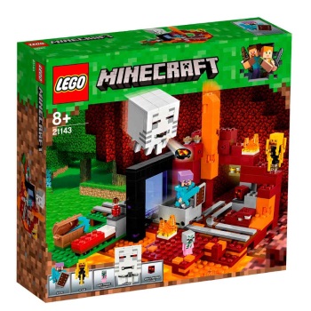 Lego set Minecraft the nether portal LE21143